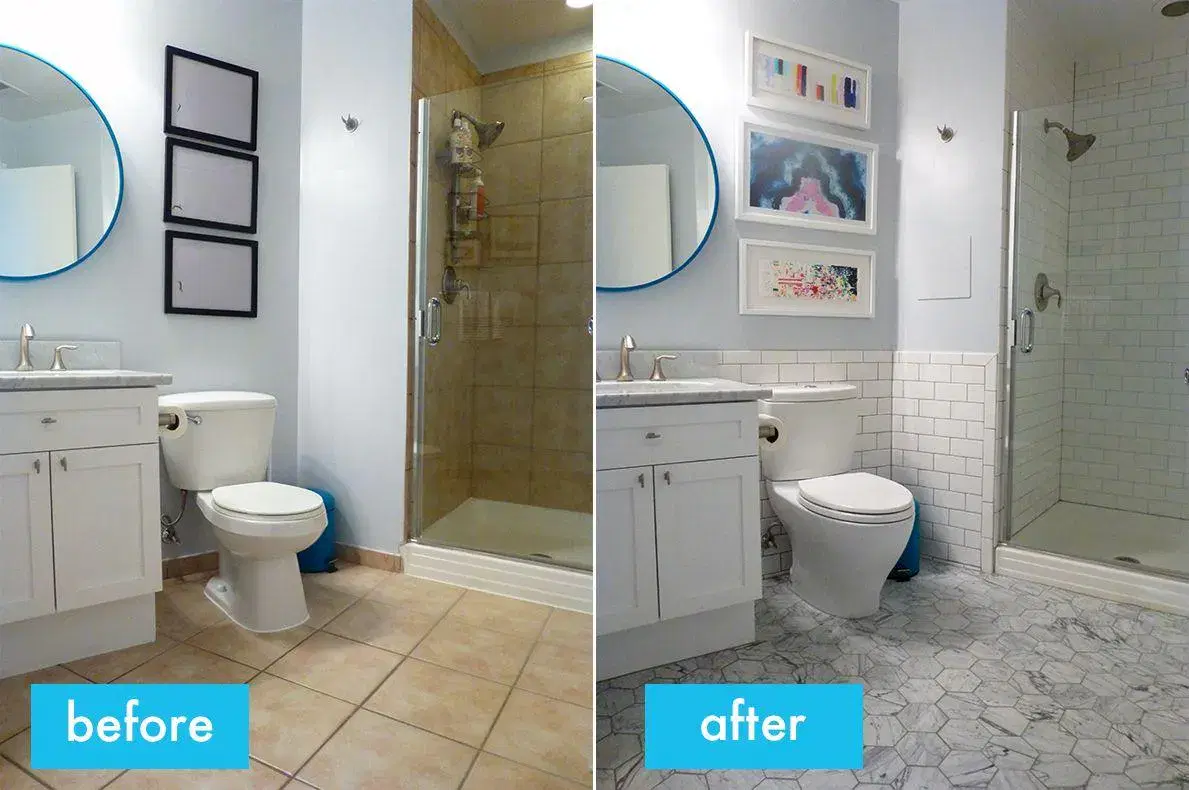 Completed bathroom renovation in Brisbane — project image 285