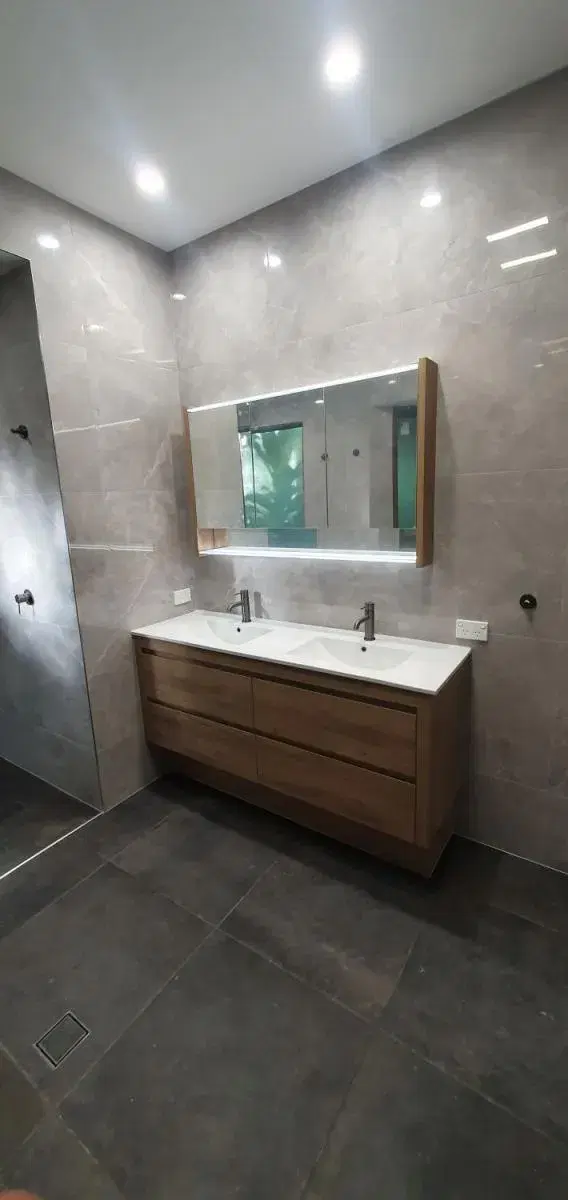 Completed bathroom renovation in Brisbane — project image 346