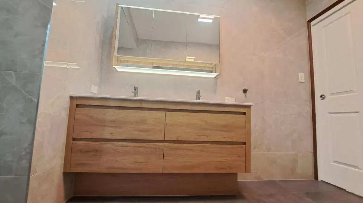 Completed bathroom renovation in Brisbane — project image 198