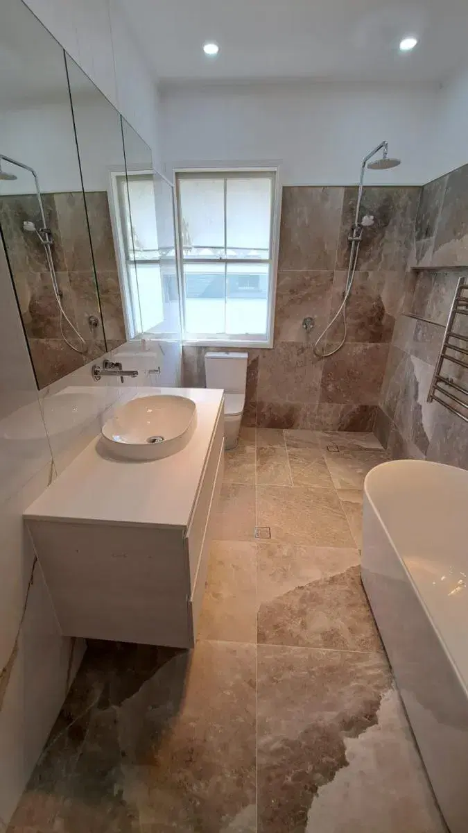 Completed bathroom renovation in Brisbane — project image 392