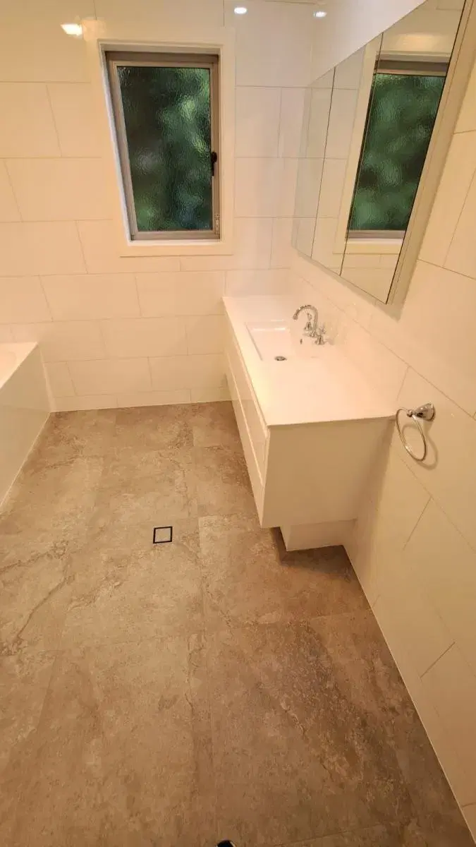 Completed bathroom renovation in Brisbane — project image 350