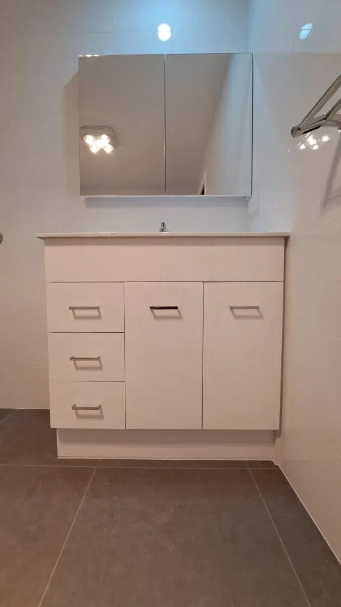 Completed bathroom renovation in Brisbane — project image 413