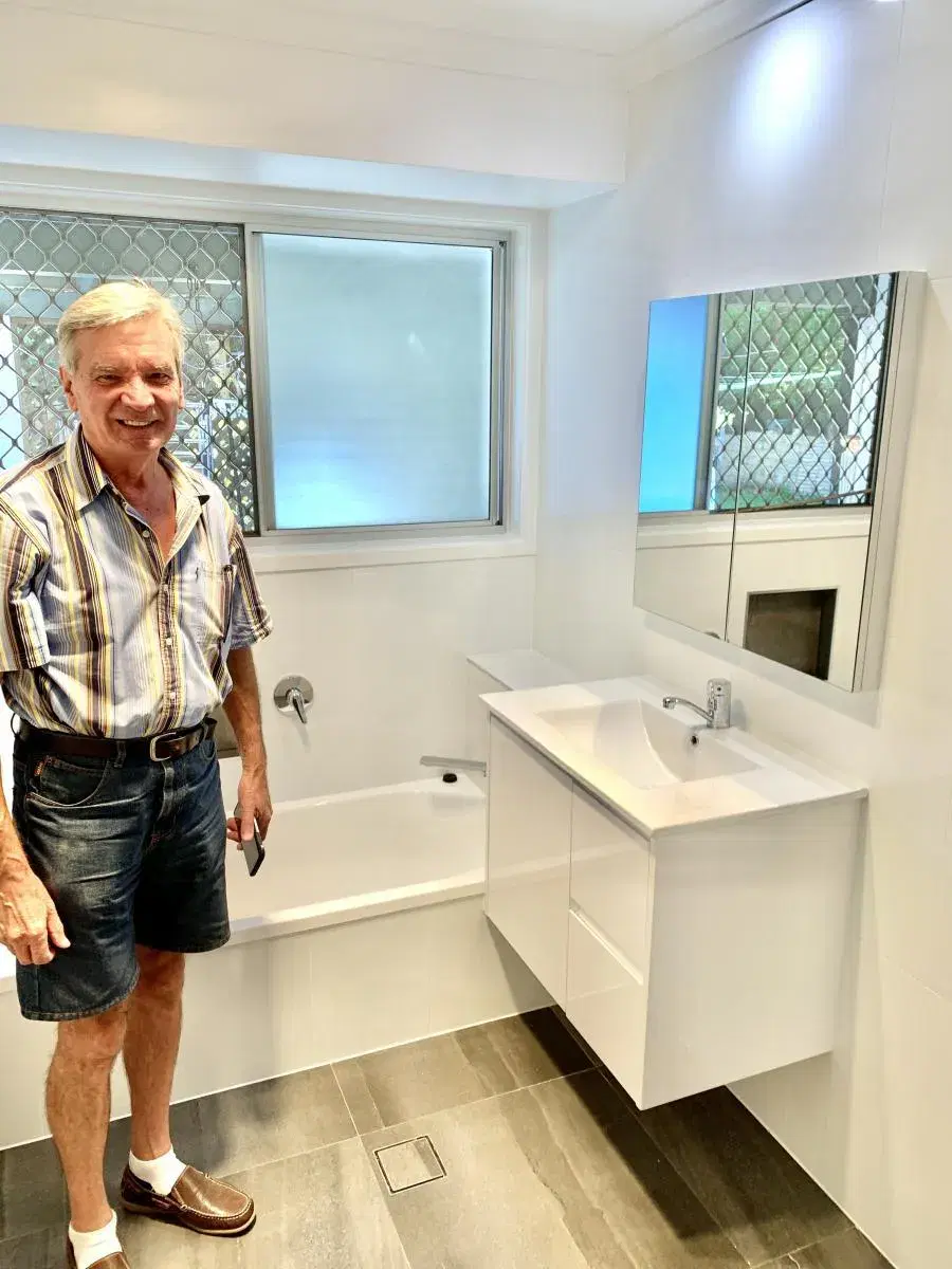Completed bathroom renovation in Brisbane — project image 170