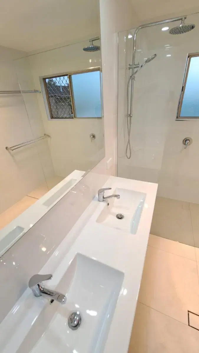 Completed bathroom renovation in Brisbane — project image 383