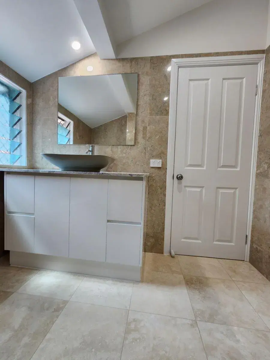 Bathroom renovation in North Ipswich