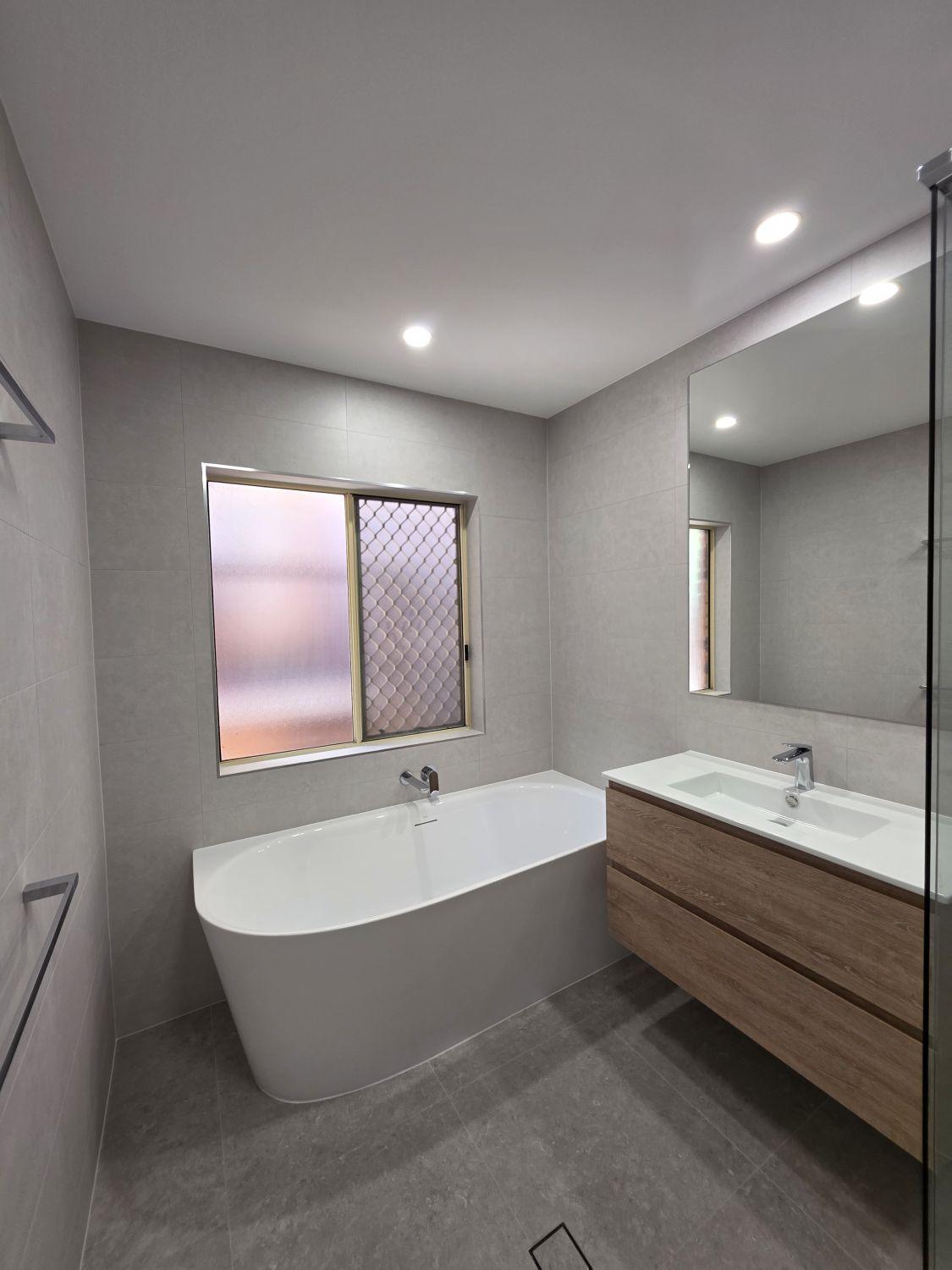 Bellbowrie bathroom after renovation