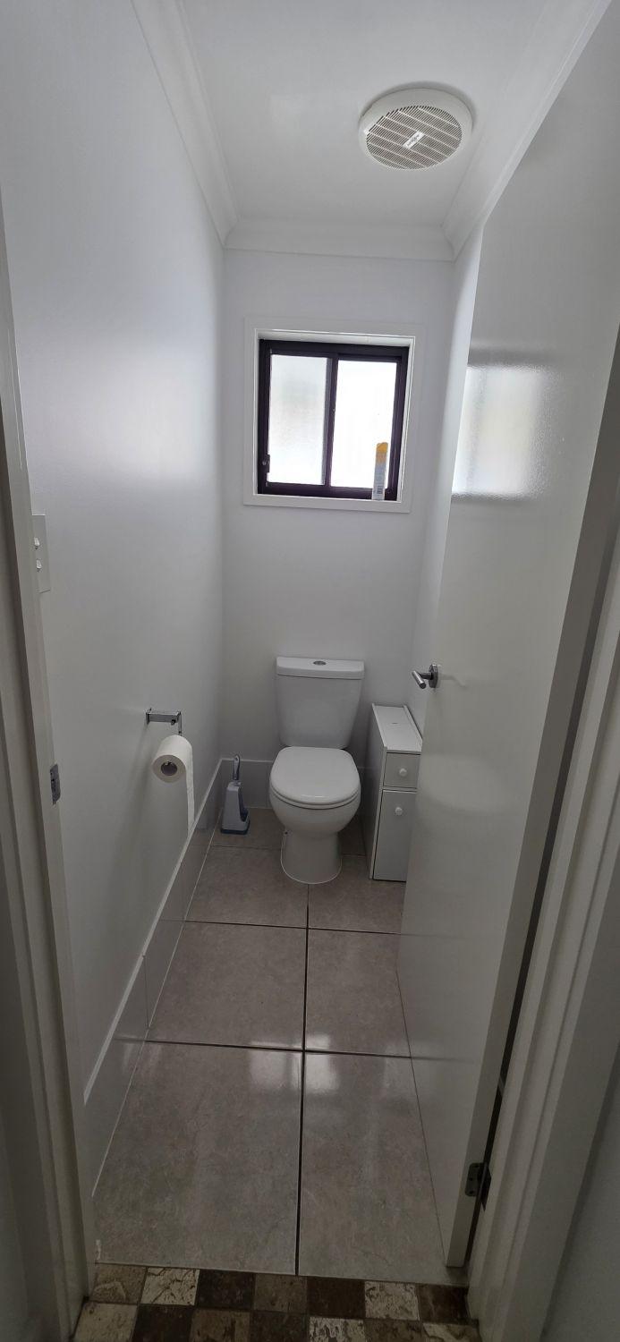 Separate Augustine Heights toilet before renovation