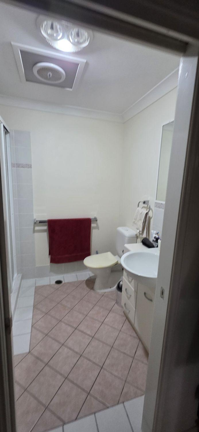 Bardon bathroom before renovation viewed from the doorway
